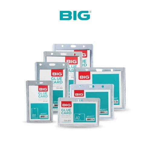 (PCS) BIG Card Case Mika B4 B3 B2 B1 Tempat Id Card Name Tag Satuan