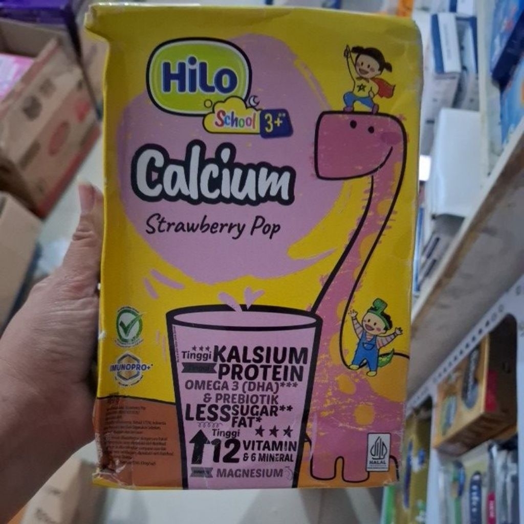Hilo School3+ Calcium Strawberry Pop 400gr // Hilo School Vanila 1000gr
