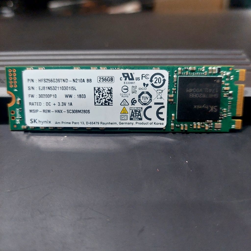 SSD M.2 SK hynix 256GB