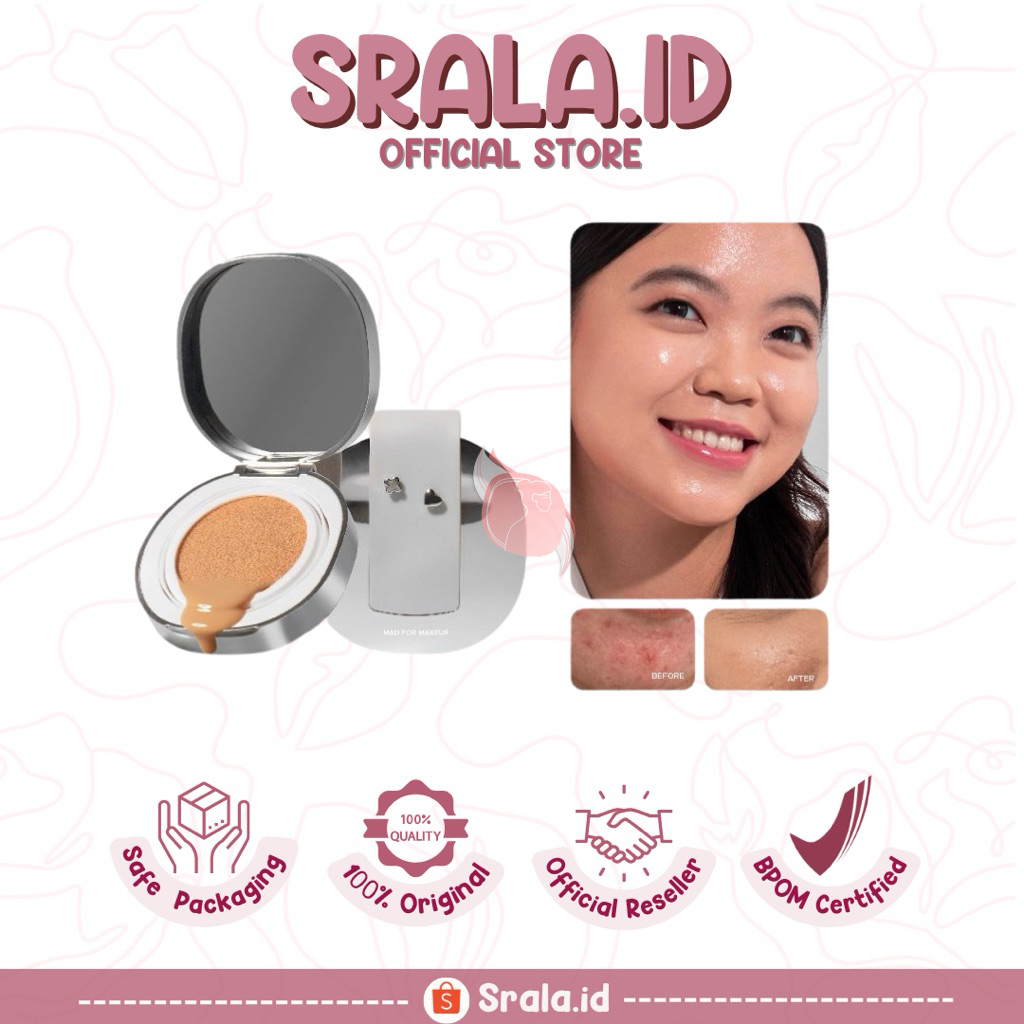 MAD FOR MAKEUP Pearlfect Cover Skin-Fit Cushion Netto