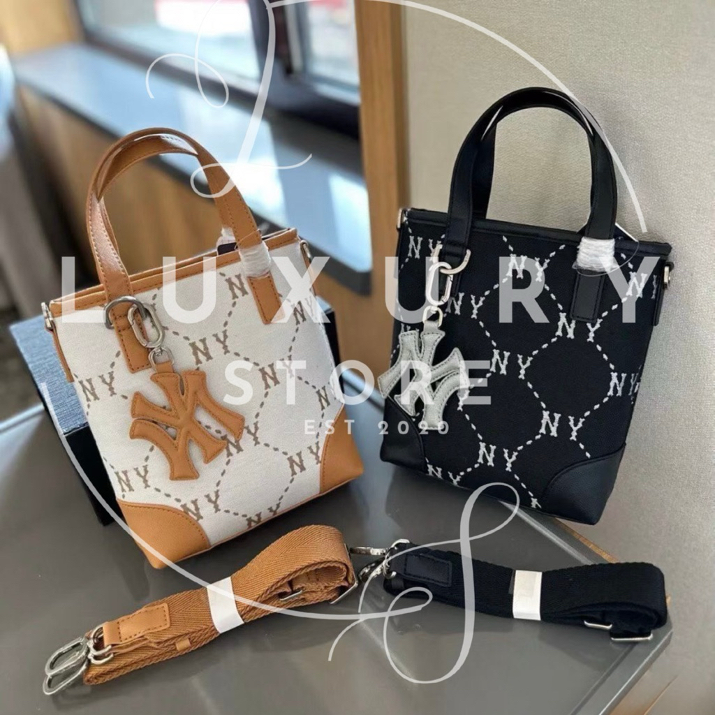 LUXURY STORE Tas MLB Dia Monogram Jacquard Mini Crossbody Bag
