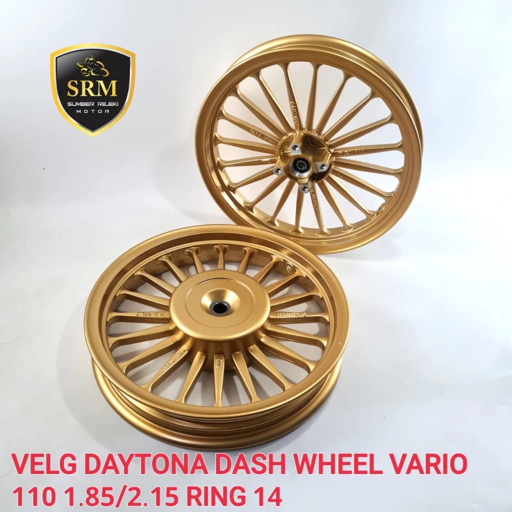 Velg Daytona 5242 Dash Wheel Vario 110 1.85/2.15 Ring 14