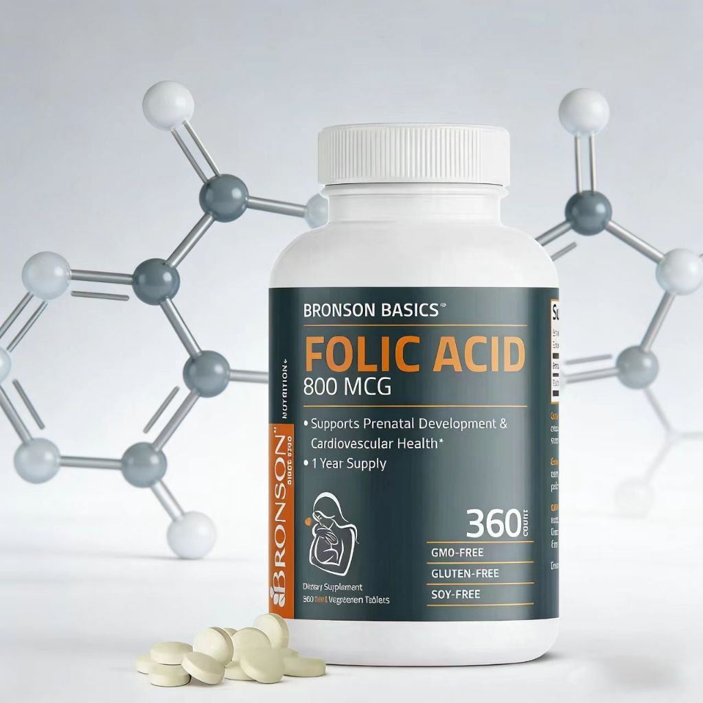 Bronson Folic Acid 800mcg Prenatal Support 360 Tabs