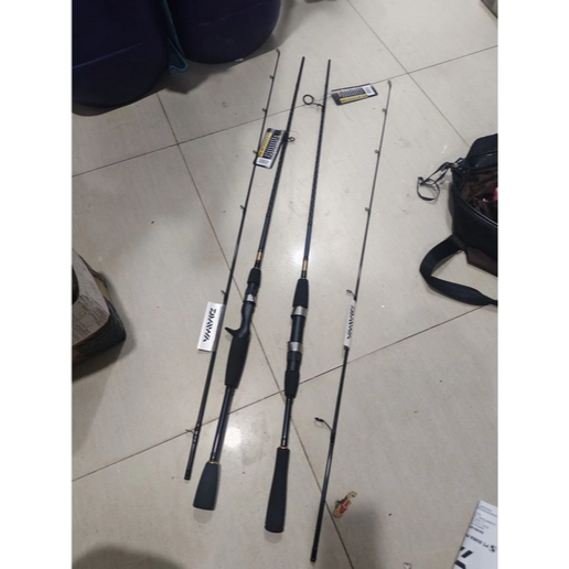 Rod Joran Pancing Daiwa Crossfire X 662 Type Bc Atau Spinning Type 2025