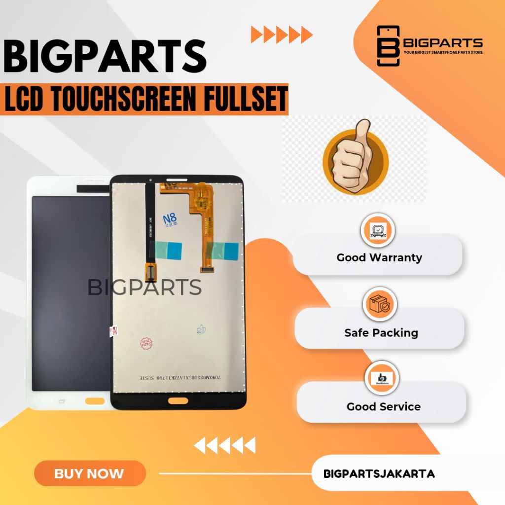 LCD TOUCHSCREEN SAMSUNG GALAXY TAB T285 COMPLETE