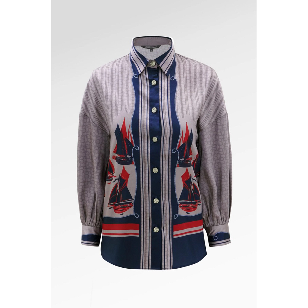 Benang Jarum - Nauticagram Yoke Shirt - Anchor (Brand New)