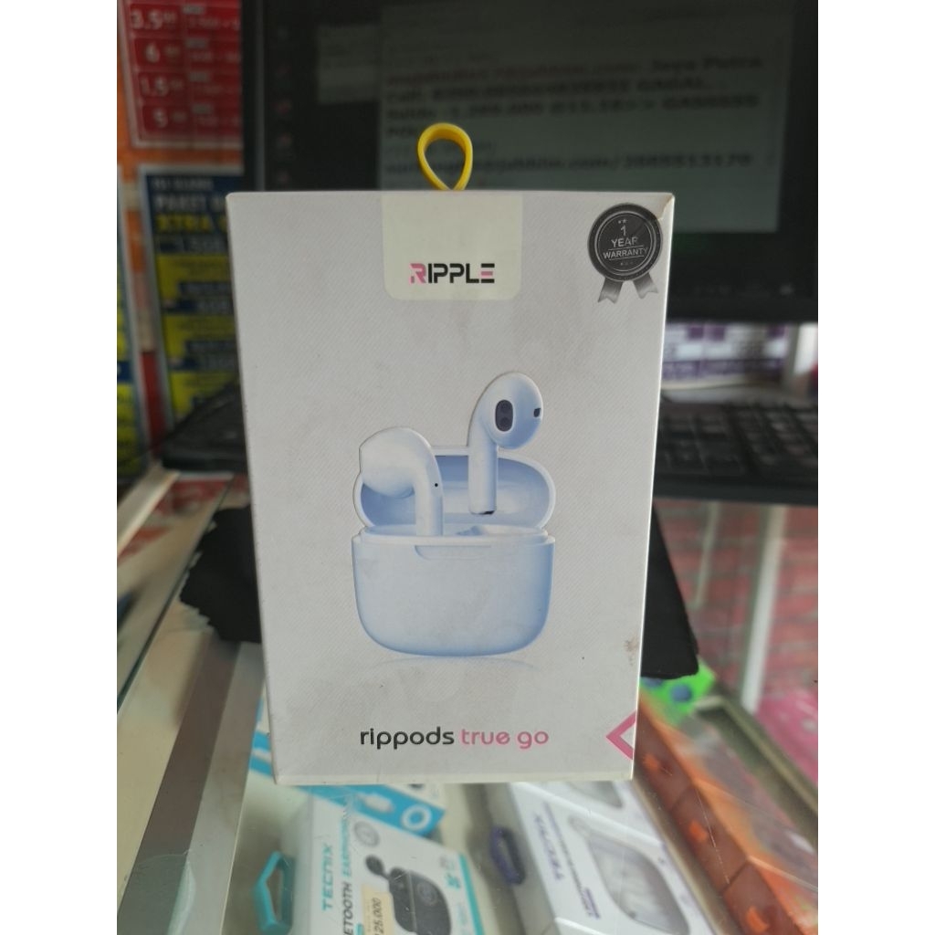 RIPPLE RIPPODS TRUE GO / TWS WARNA PUTIH
