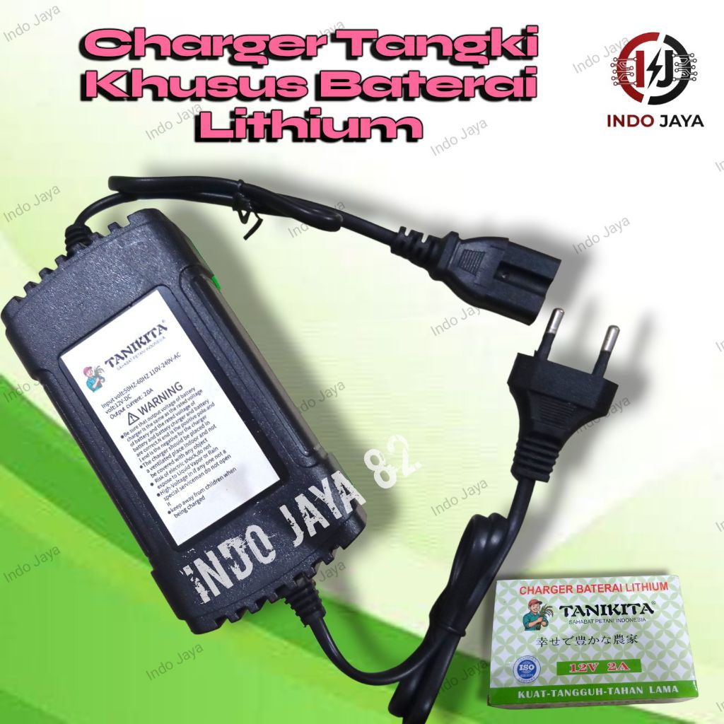 Promo Charger Tangki Lithium Charger Aki Lithium khusus Aki Lithium
