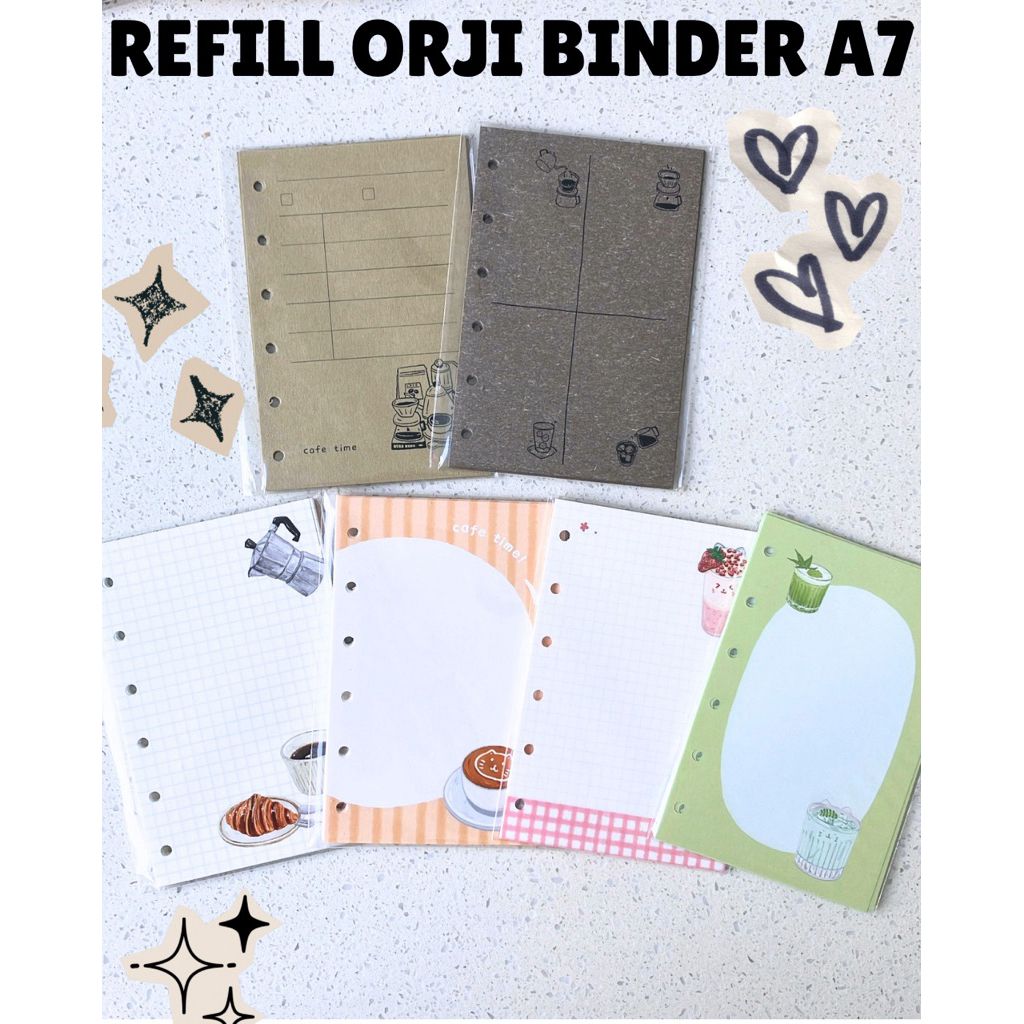 refill orji binder A7