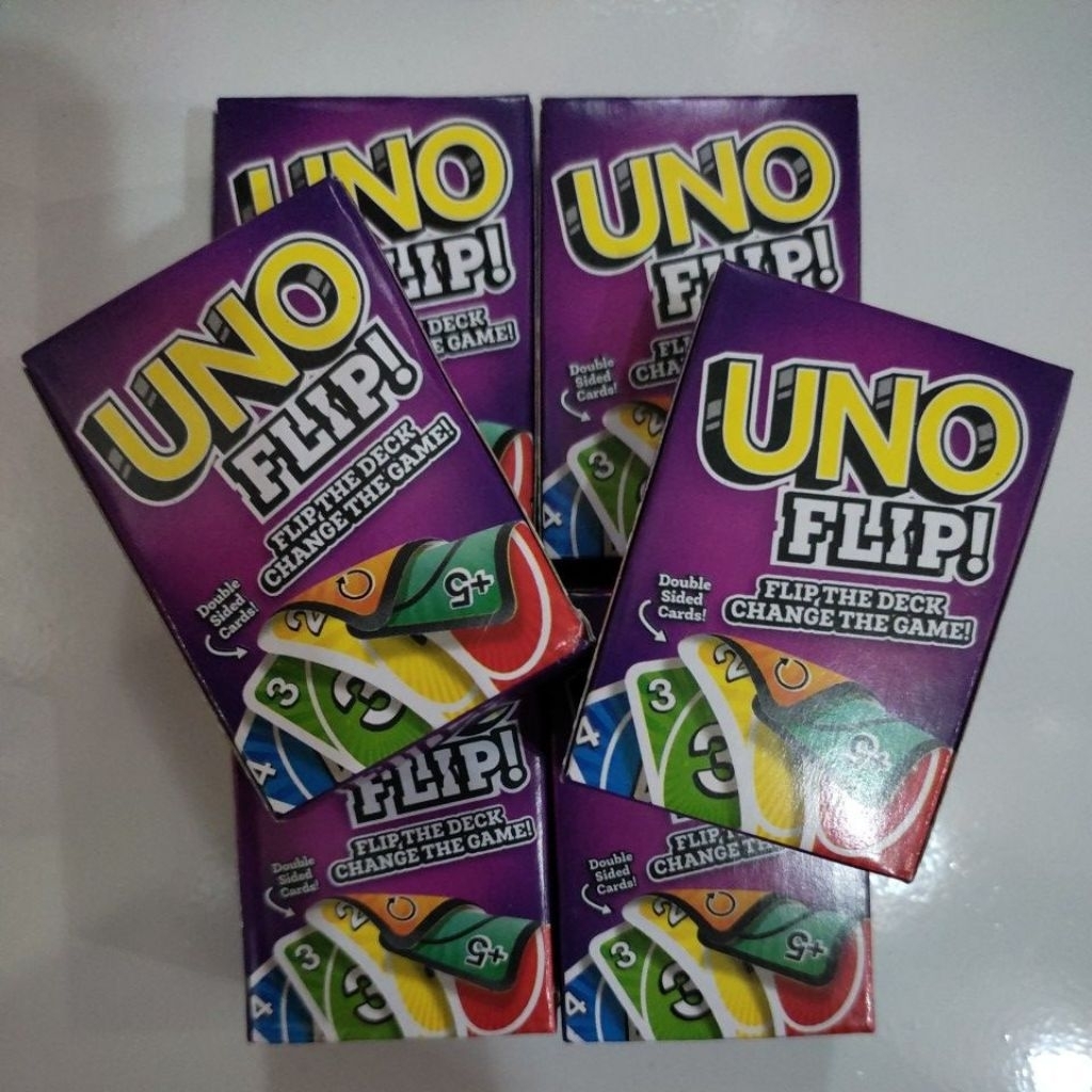 Kartu Permainan UNO Flip MINI - Mudah Dimainkan, Kreatif, dan Strategis