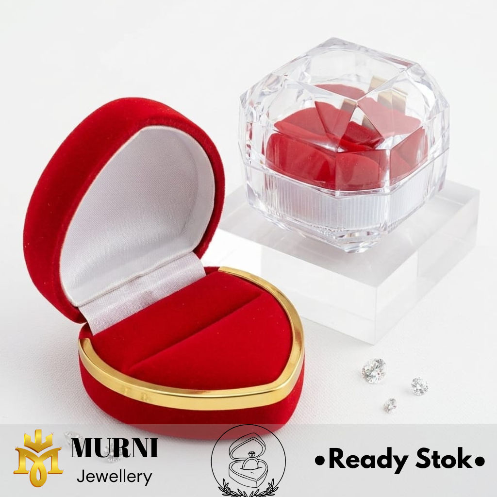 Kotak Perhiasan Cincin, Kalung dan Gelang - Toko Emas Murni