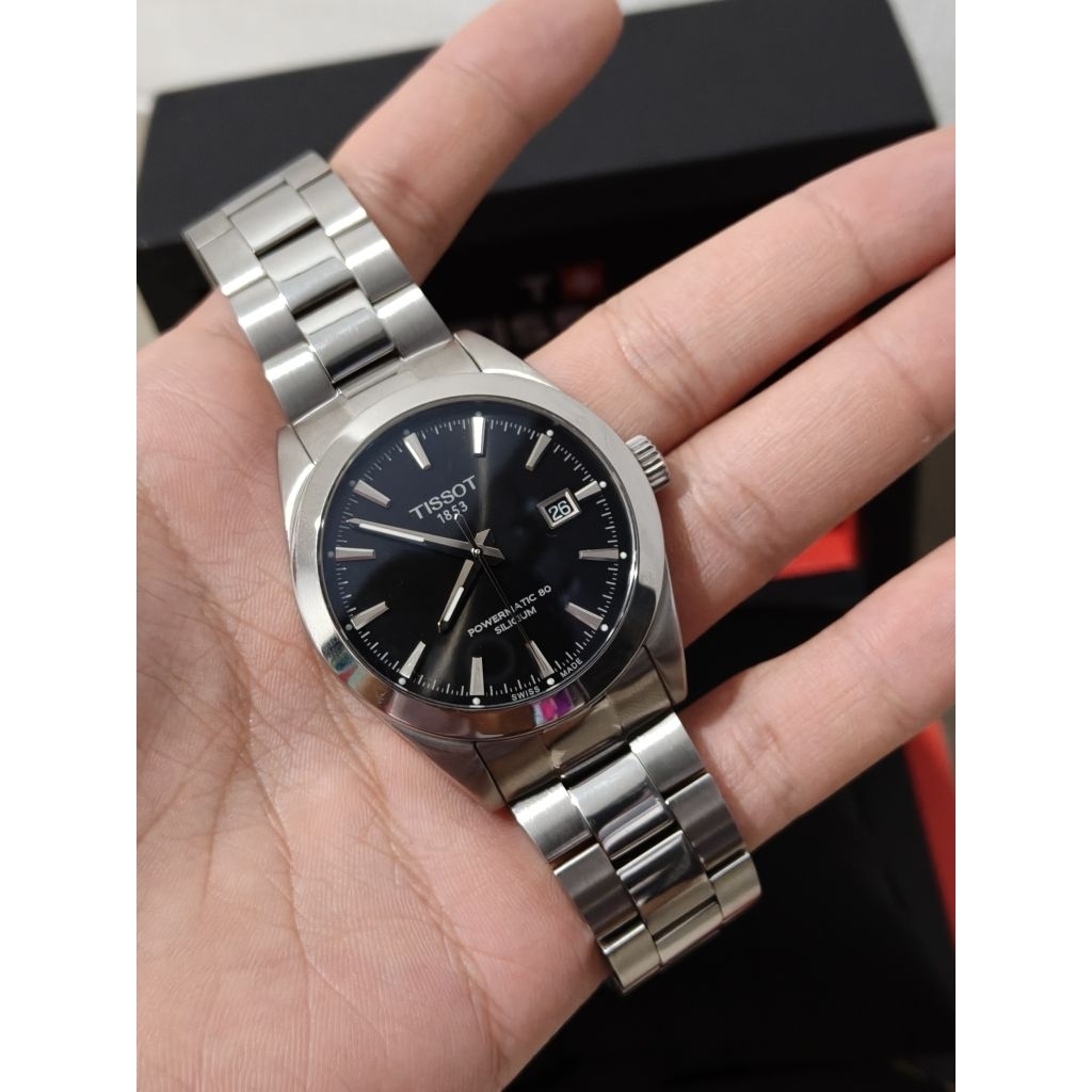 Tissot Gentleman 40 mm Black Powermatic 80