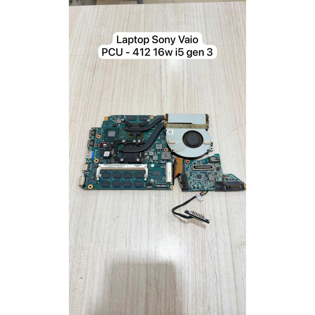 Mainboard Motherboard MOBO Laptop Sony Vaio PCU - 412 16w i5 gen 3