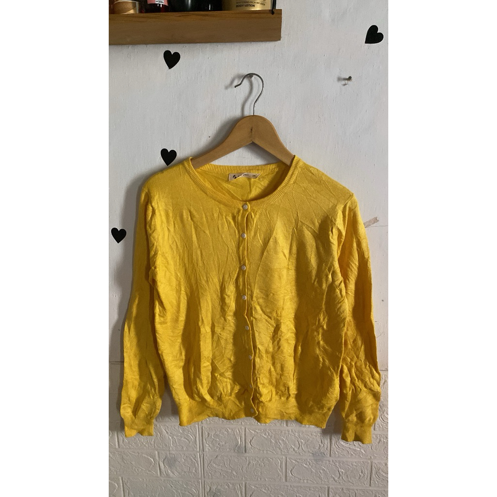 cardigan,vest kepang dan sweater Uniqlo