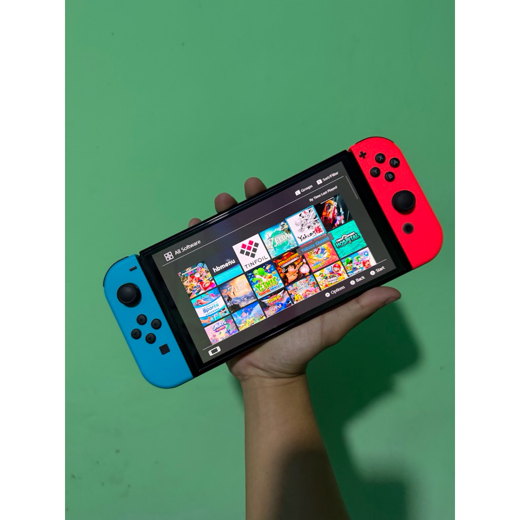 nintendo switch oled cfw fullset 512GB fullset