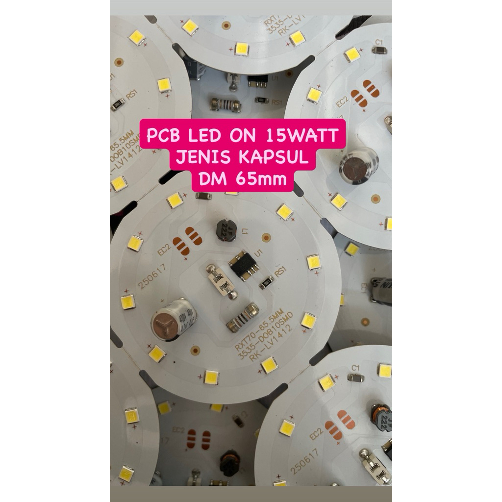 PCB LINEAR ON/HIDUP 15WATT
