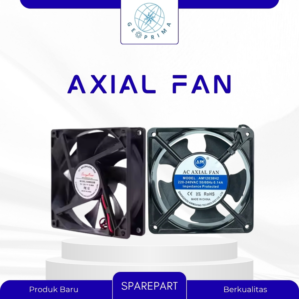 Axial Fan Inverter dan Axial Fan Aluminium