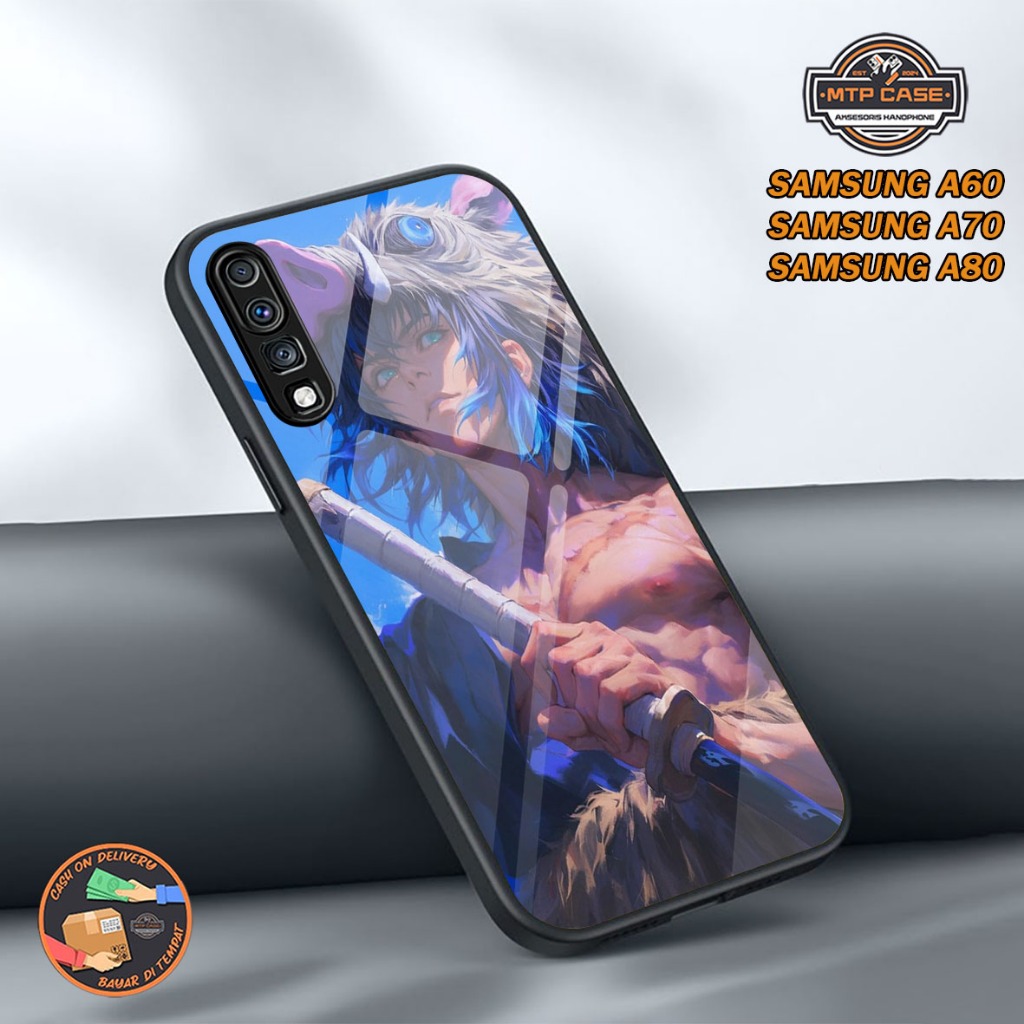MTPCase - Case SAMSUNG A60 / A70 / A80 Terbaru - Fashion Case Anime Kimetsu Casing Hp Case Murah Sof