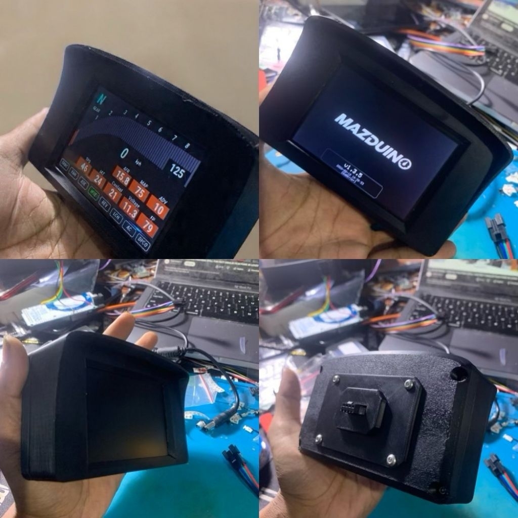 Mazduino Race Dash Display ECU Standalone Haltech Speeduino rusEFI