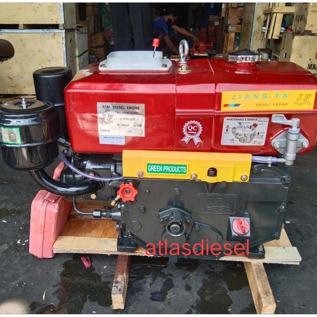 MESIN DIESEL DOMPENG JIANG FA R180 8PK