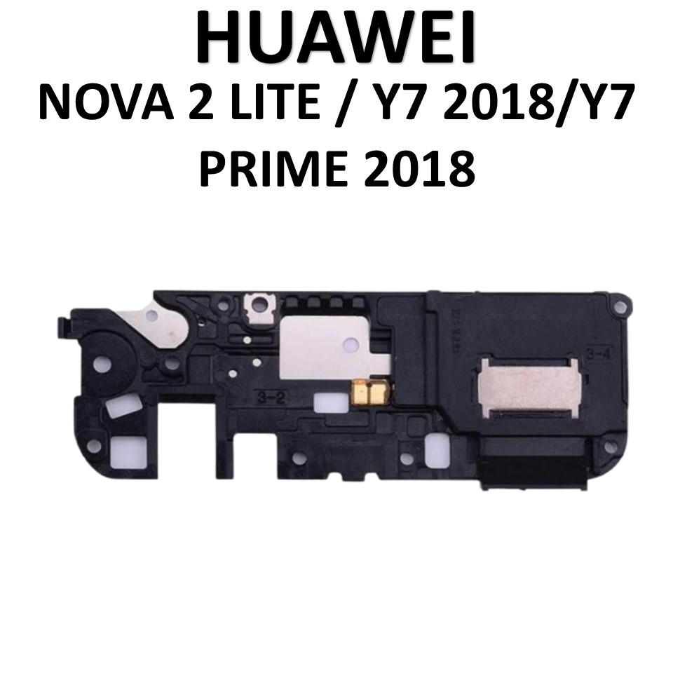 BUZZER+FRAME HUAWEI NOVA 2 LITE / Y7 2018 / Y7 PRIME 2018 FULLSET ORI / LOUD SPEAKER / SPEAKER BAWAH