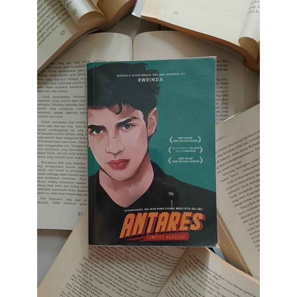 Novel Antares - Preloved