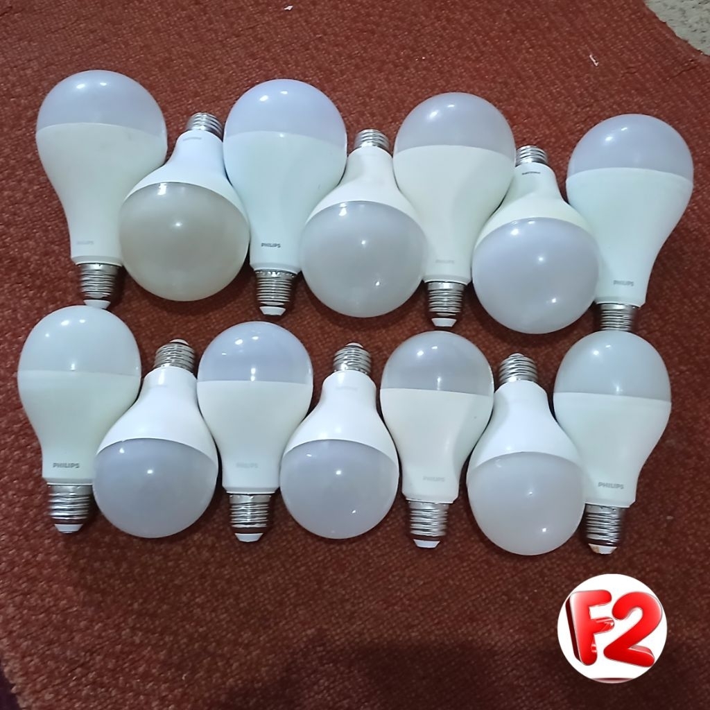 Lampu Led On Philips Rekondisi Super Terang Original Chip Led Baru Driver Original philips 12 watt 1