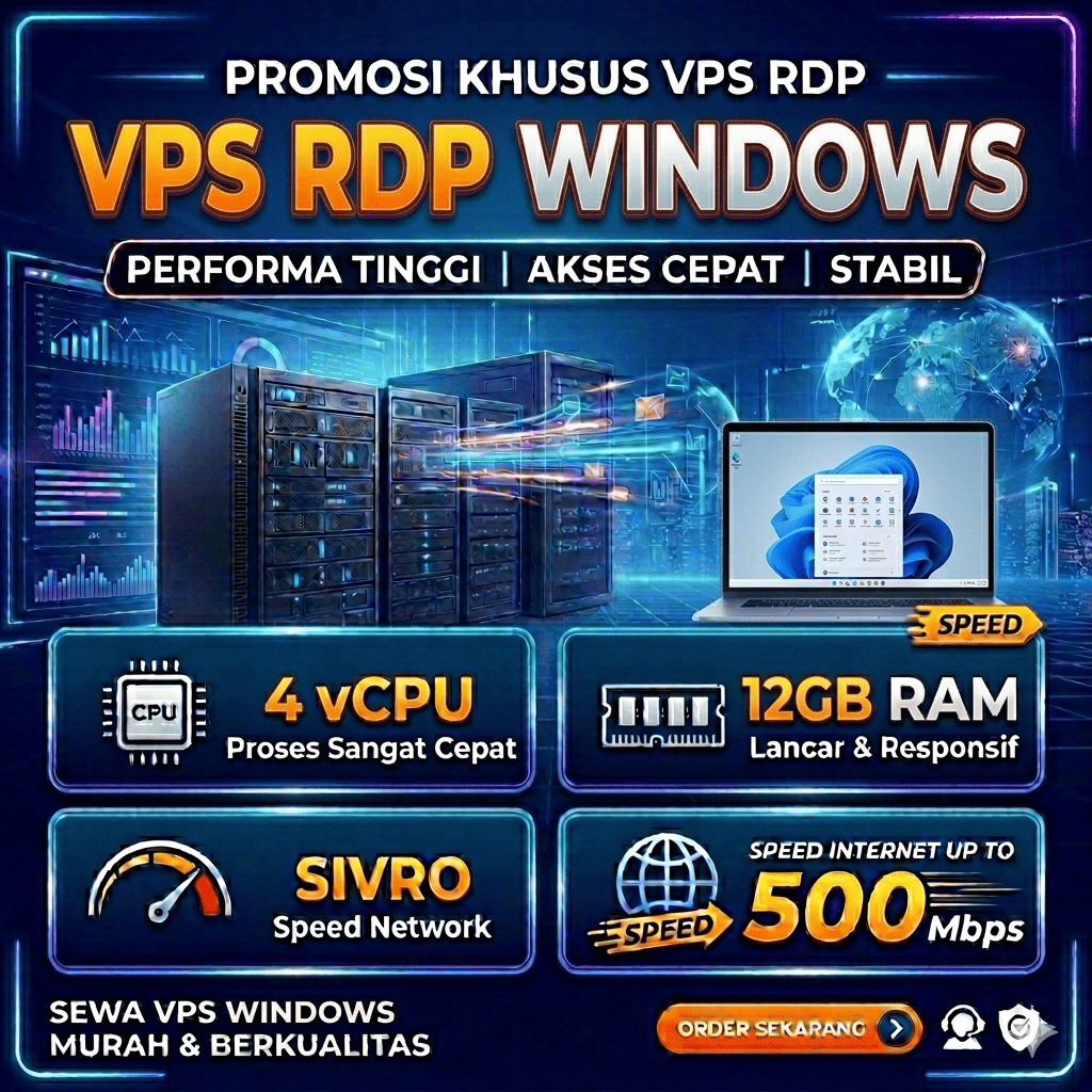 VPS 4CPU 12GB RAM