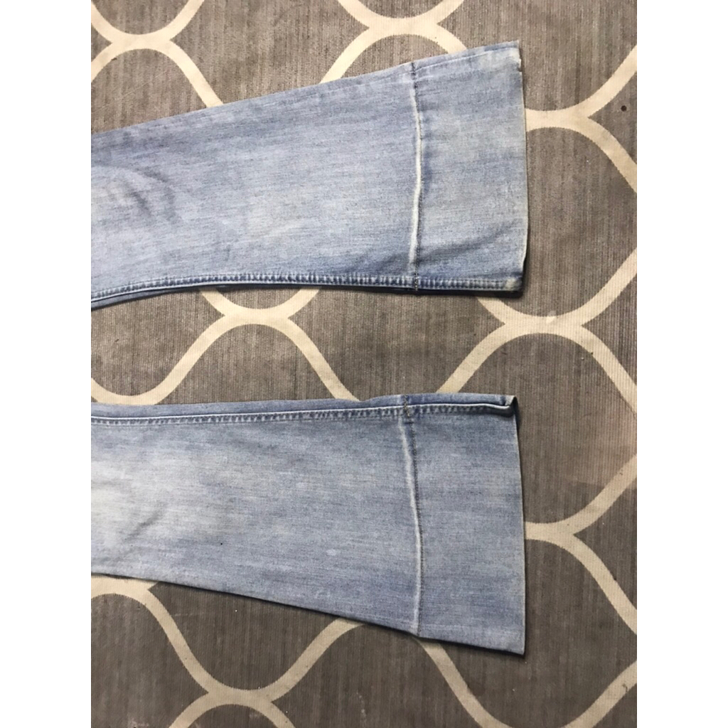 Preloved Celana Ladouce Grey ish Blue (baca deskripsi)