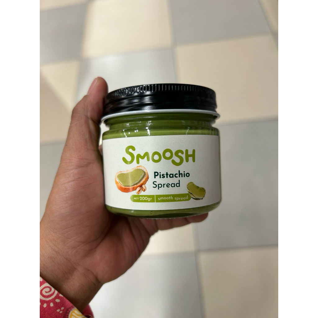 Smoosh pistachio spread 200gr selai pistachio