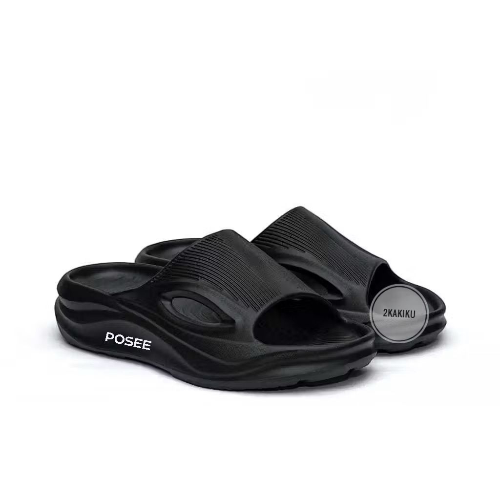 Sandal slop pria sandal slop cowok terbaru sandal anti slip empuk dan nyaman