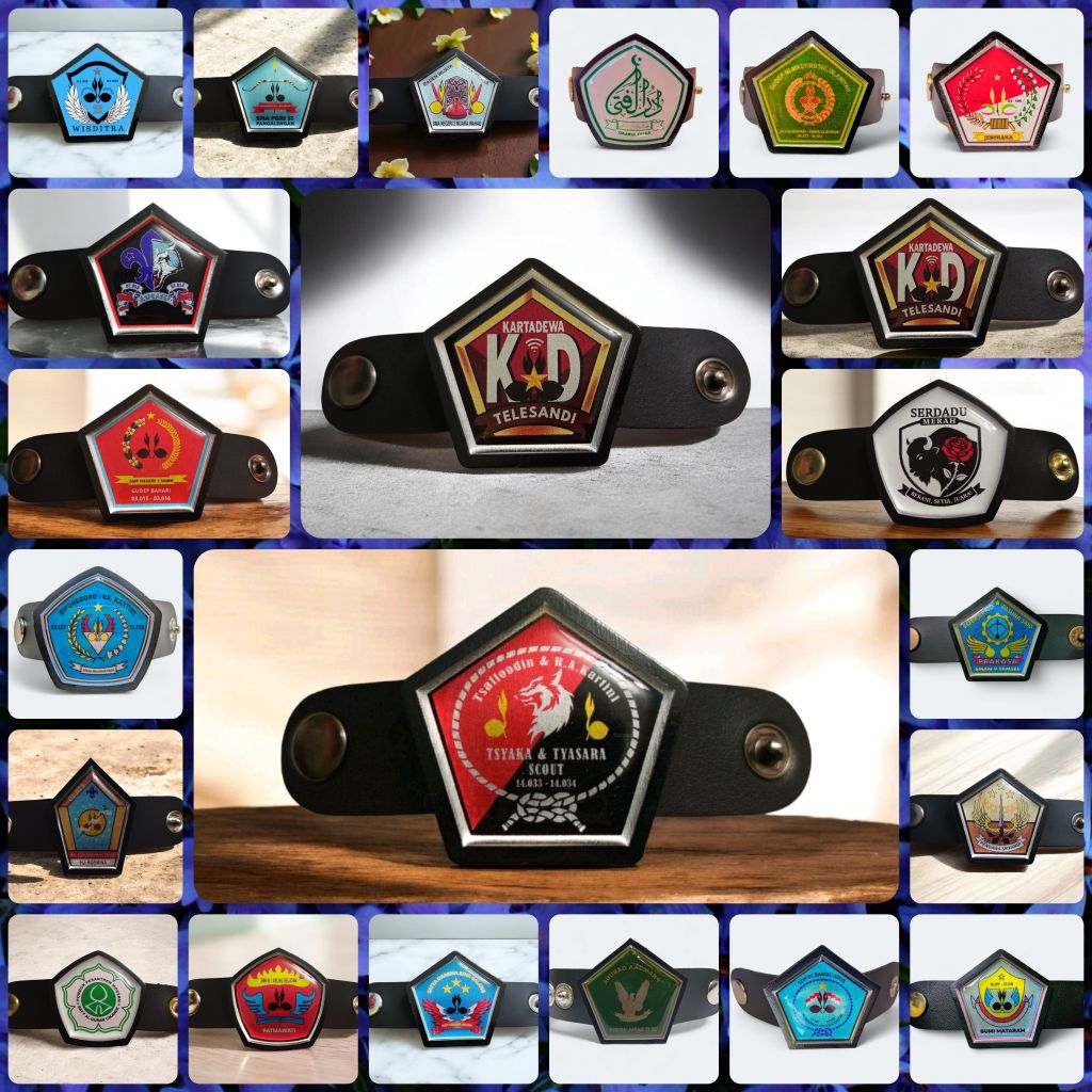 Ring Kacu Pramuka Custom / Ring Hasduk Pramuka Custom / Ring Pramuka Custom Logo Sesuai Keinginan