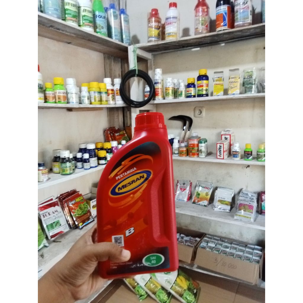 Oli Mesin Pertamina Mesran B 1 Liter