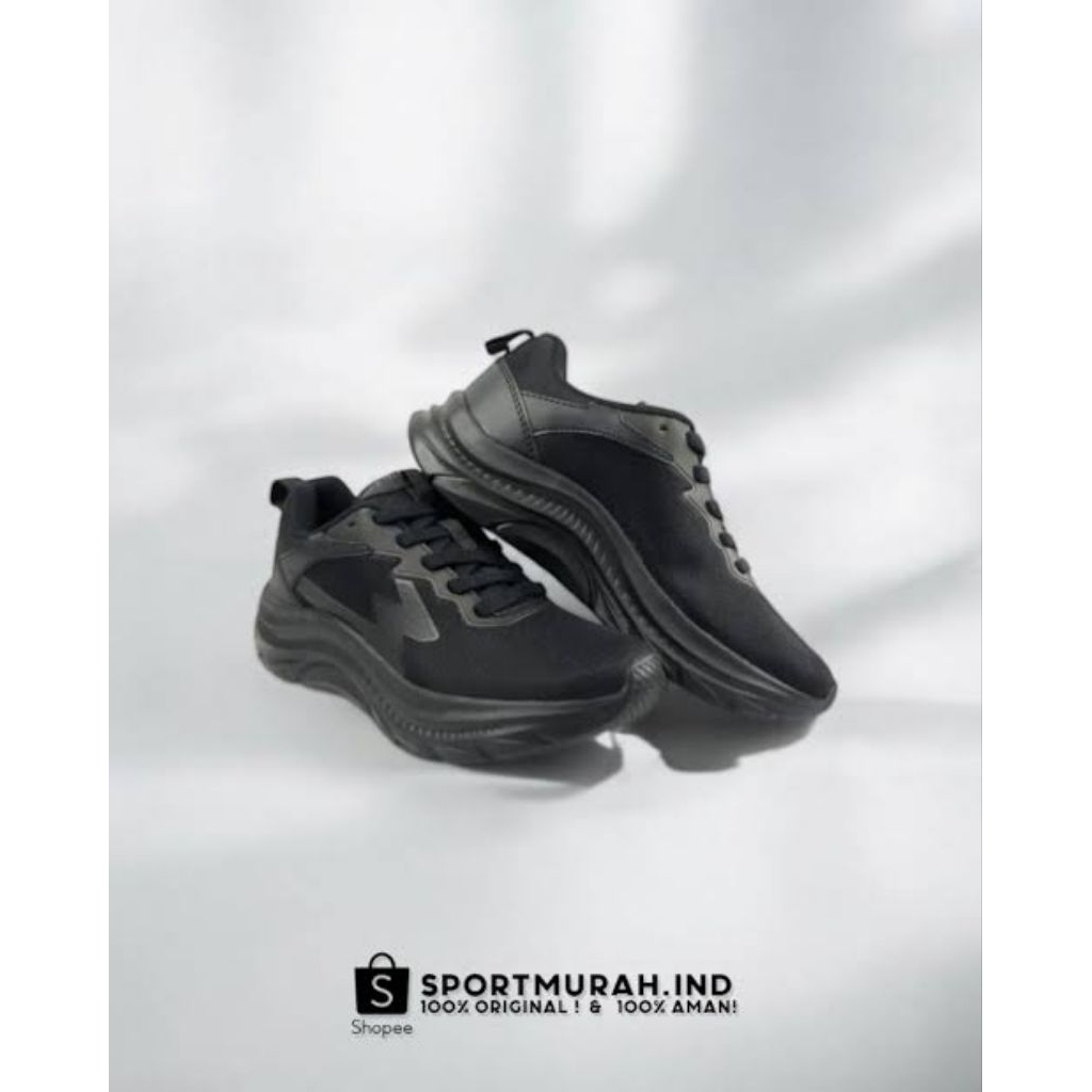SEPATU DEWASA EAGLE NEVARIS HITAM/HITAM