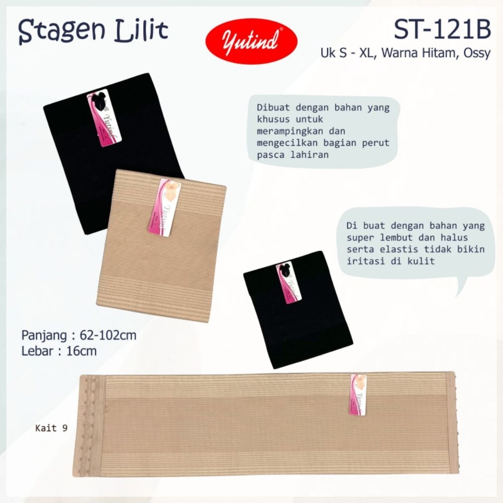 Stagen Anak Elastis KOKOH Pakai Kait Tari Nari 121 B