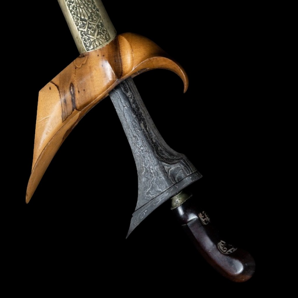 Keris Tilam Sari Pamor Wos Wutah Tangguh HB Sepuh
