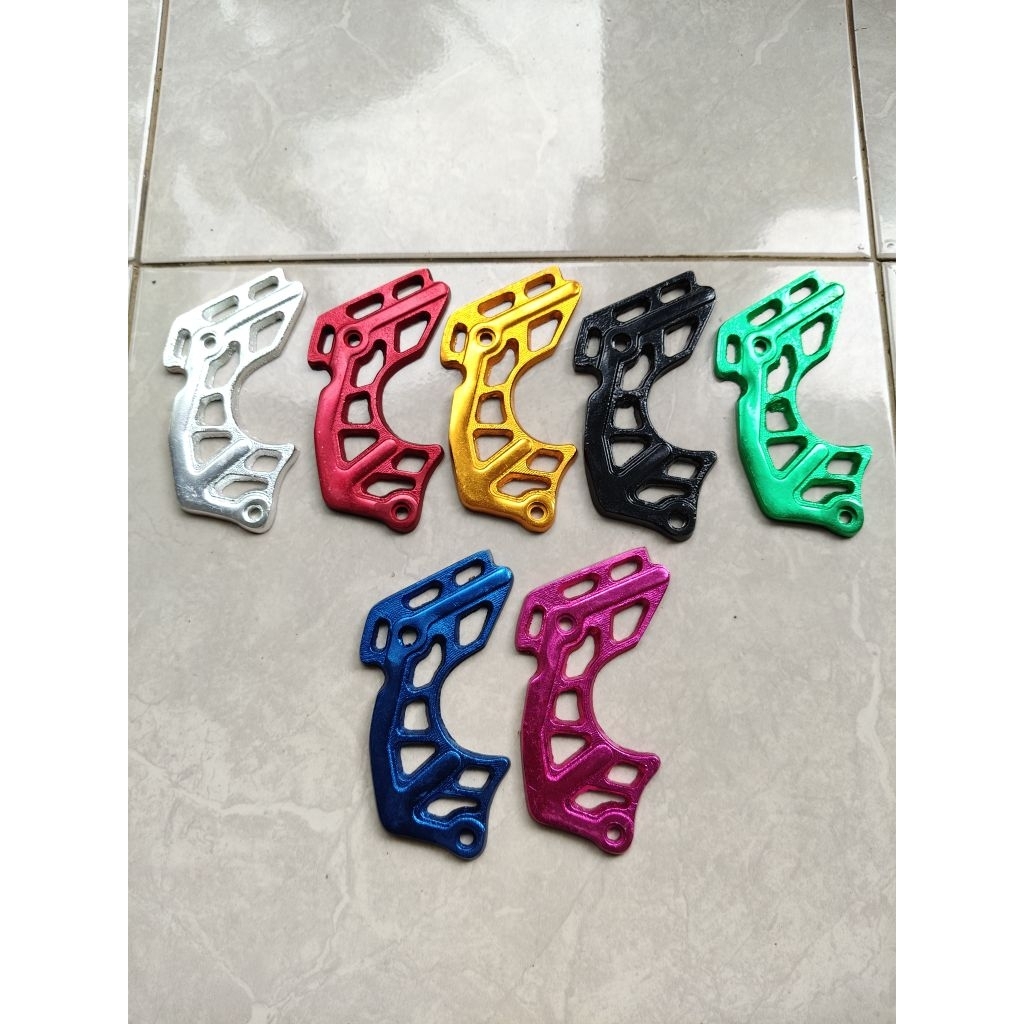 TUTUP GEAR COVER RANTAI DEPAN GER GIR MX KING V1 V2 VIXION NEW OLD CNC ANODES LOKAL