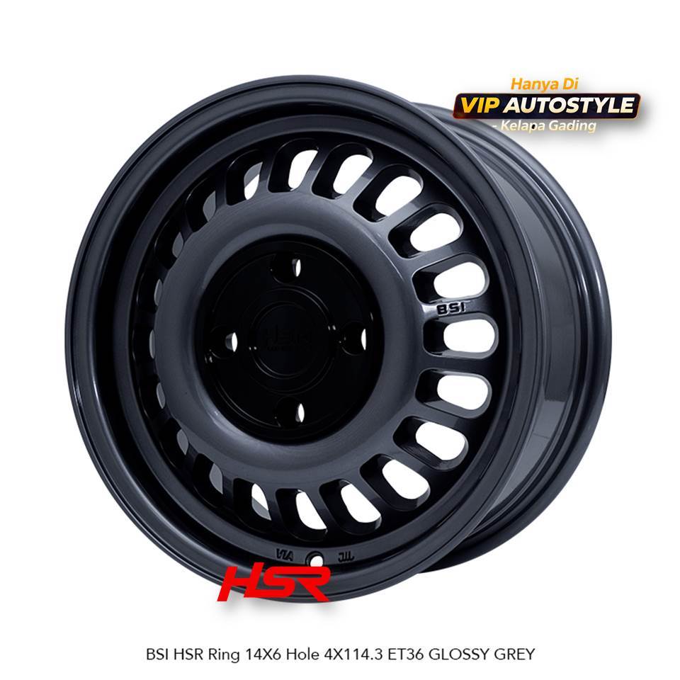 Velg Racing Kijang Kapsul R14 Avanza Xenia Livina Bingo Ev Ring 14 HSR BSI - HSR Jakarta Utara