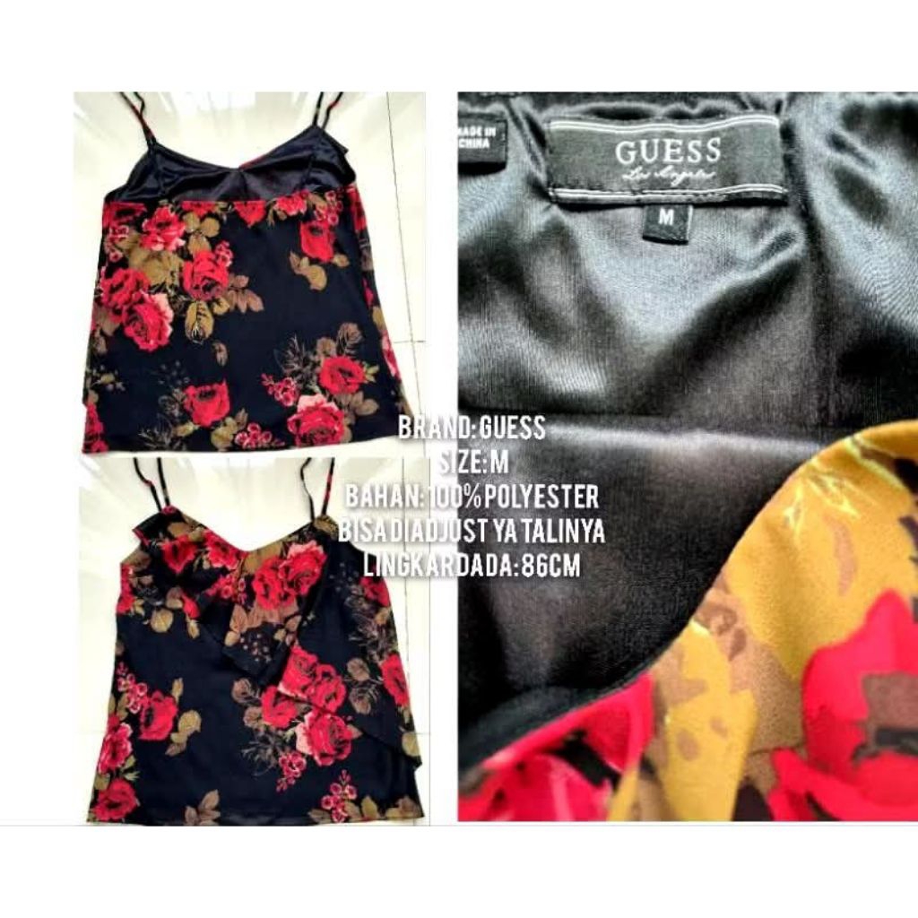 tanktop bunga bunga