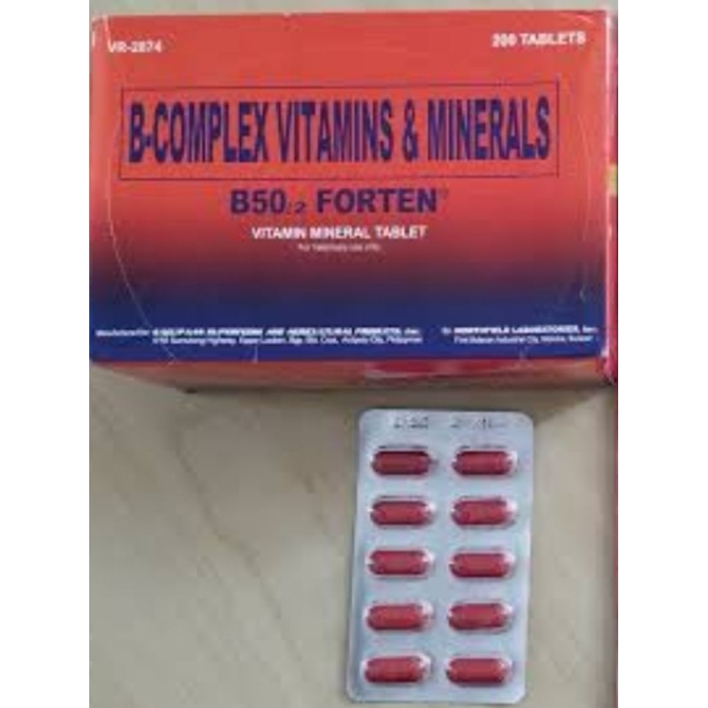 B50 forten b complex vitamin obat ayam