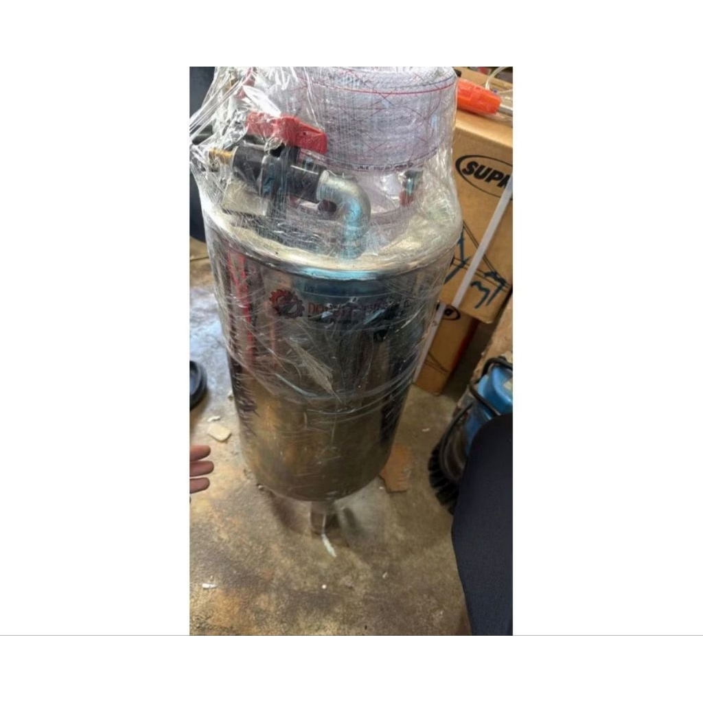 tabung salju snow wash stainless double thunders 20L / tabung salju 20L / tabung salju kompresor cuc