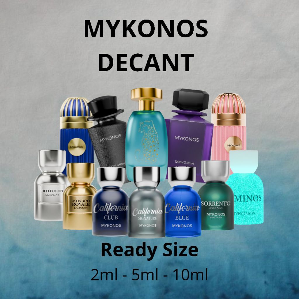 Parfum decant mykonos, parfum mykonos, parfum decant 2ml 5ml 10ml, mykonos, decant