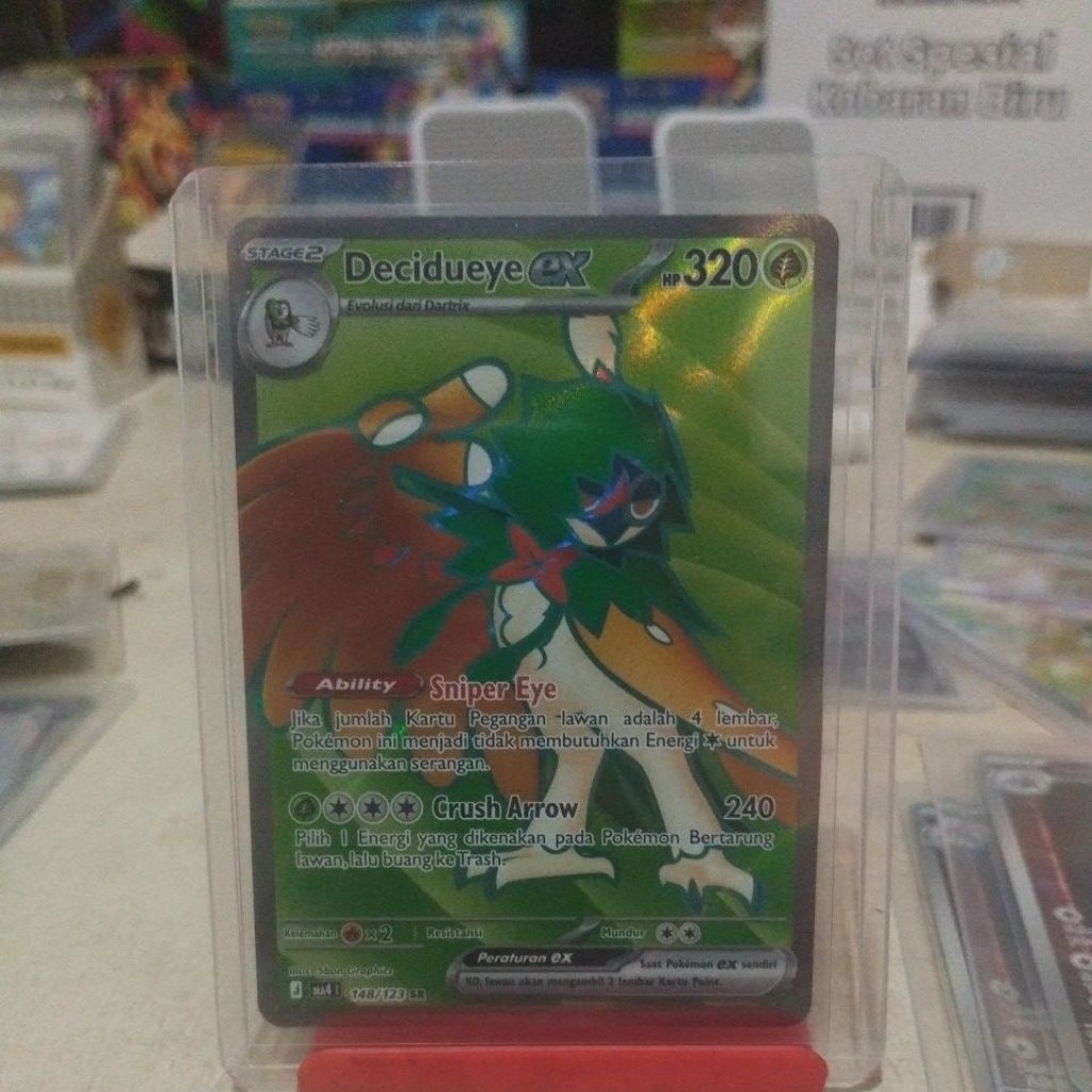 DECIDUEYE EX SR LEDAKAN PENIADA