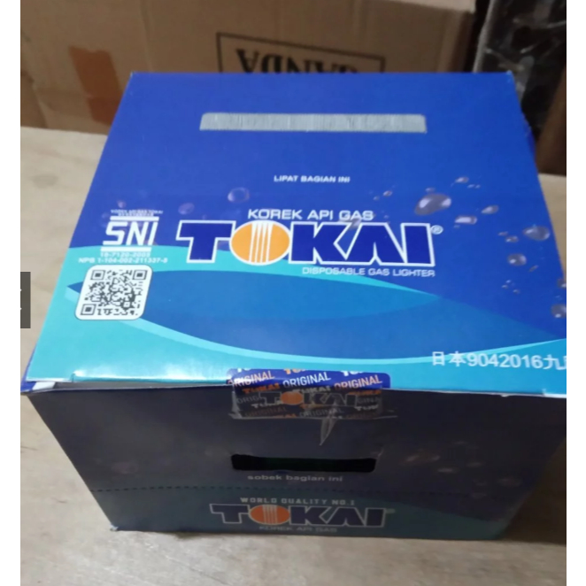 BENSIN GAS TOKAI Korek Api Gas Isi 50pcs Original ORIGINAL