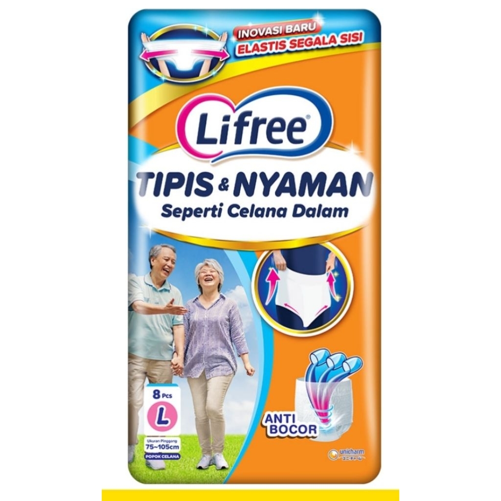 lifree L8 celana tipis dan nyaman seperti celana dalam