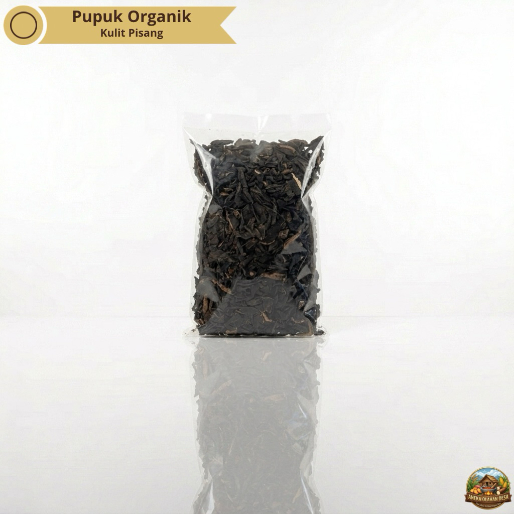 Pupuk Organik Kulit Pisang Kering 500 Gram Aneka Olahan Desa