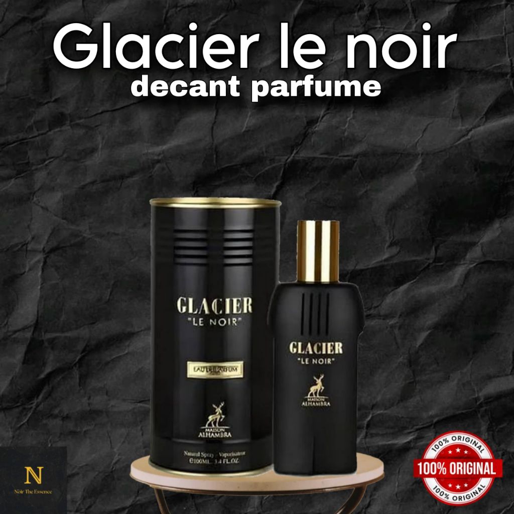 Decant Glacier le noir 1ml/2ml/3ml/5ml