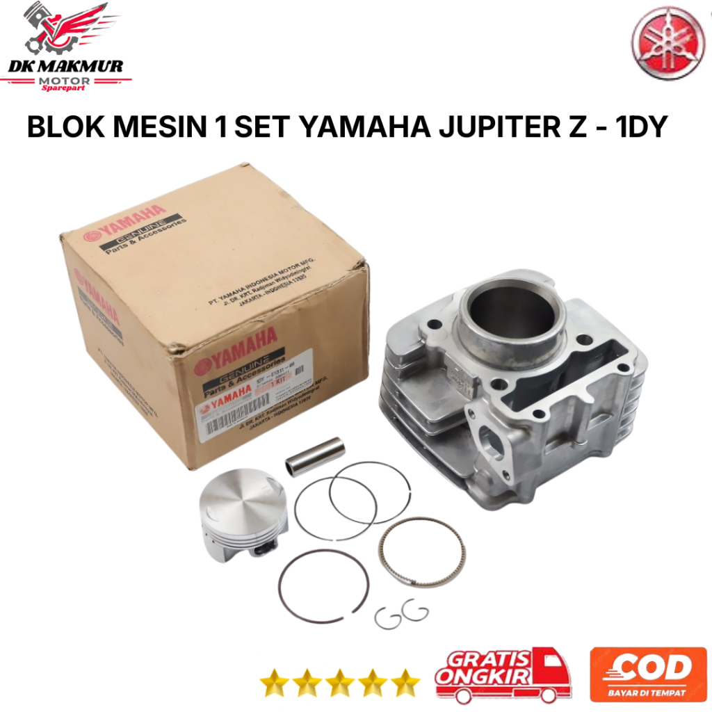 ori Blok Mesin 1 Set Yamaha Jupiter Z1 - 1DY DK makmur motor