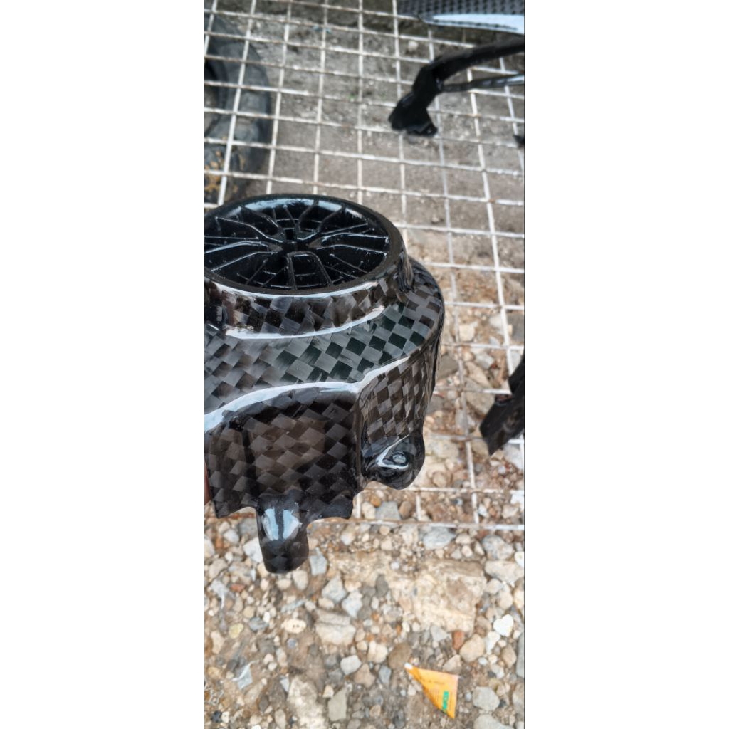 tutup kipas beat karbon kevlar asli