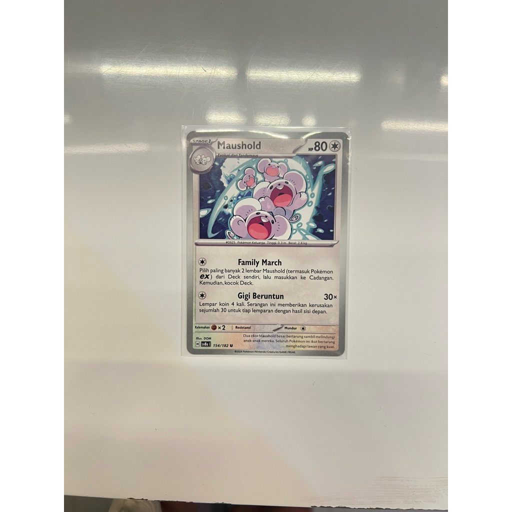 maushold kartu pokemon original